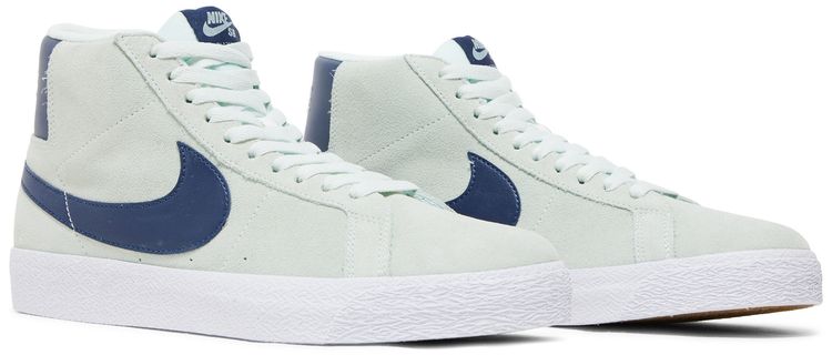 Nike Zoom Blazer Mid SB Barely Green Navy