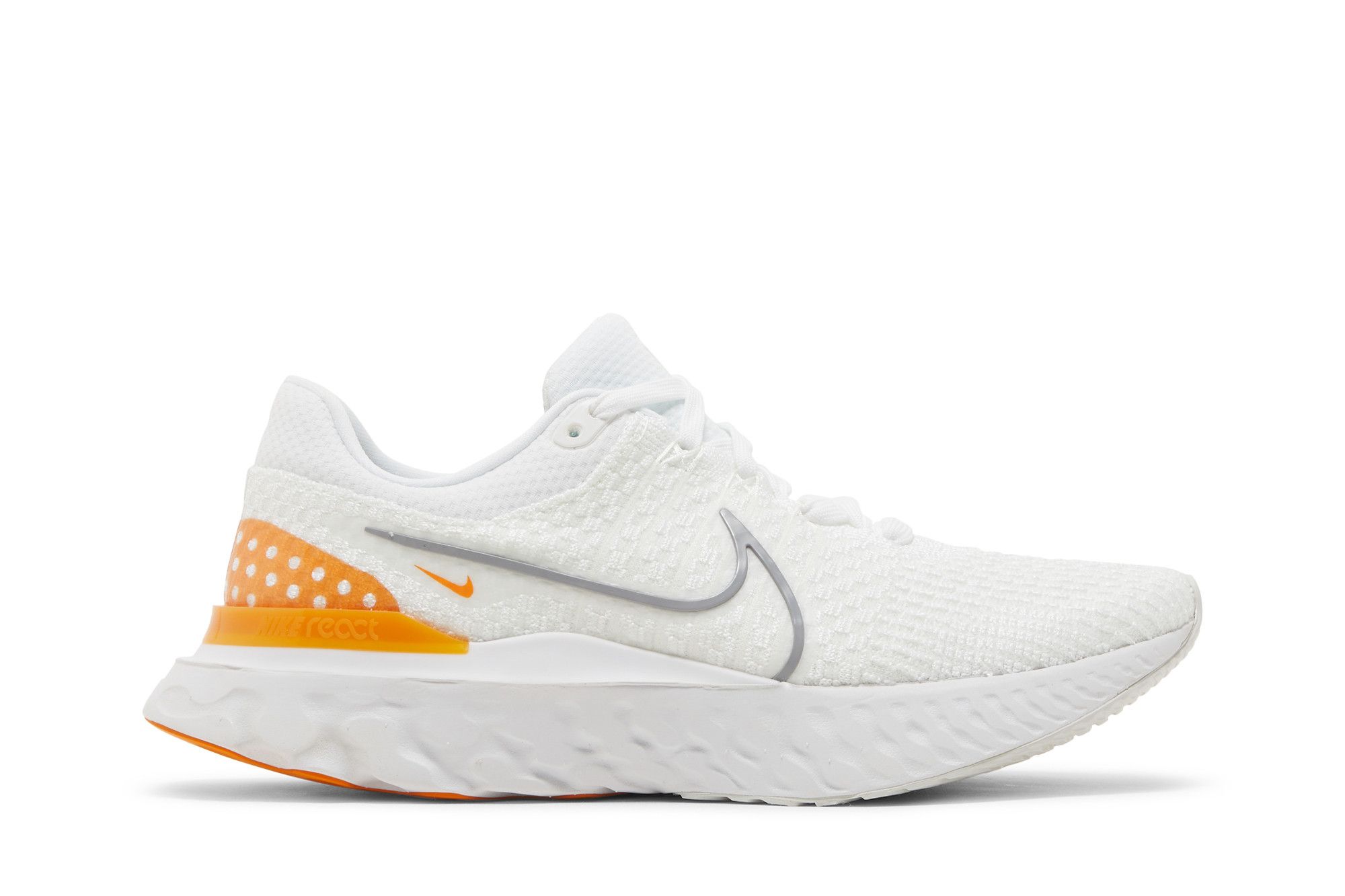 Buy React Infinity Run Flyknit 3 White Kumquat DH5392 100