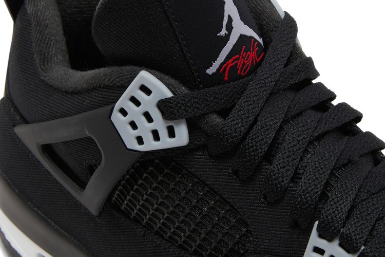 Air Jordan 4 Retro SE Black Canvas