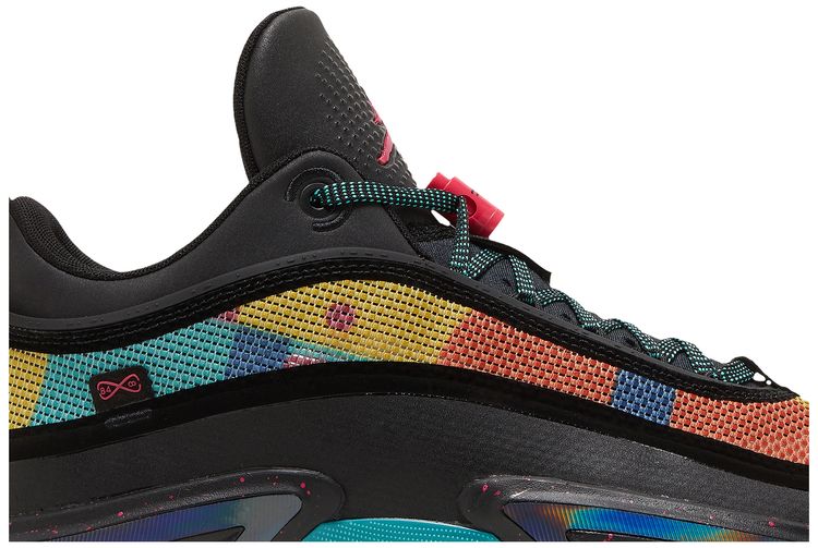 Air Jordan 36 Low Black Multi Color