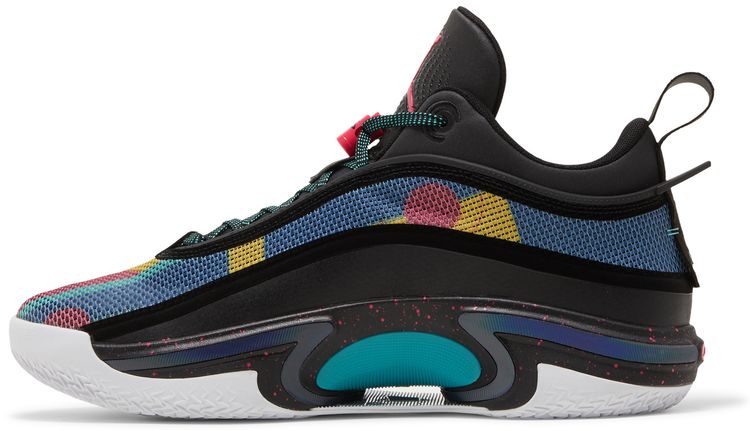 Air Jordan 36 Low Black Multi Color