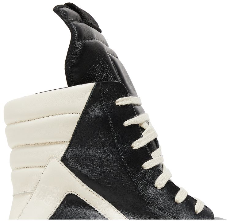 Rick Owens Strobe Geobasket High Black Milk