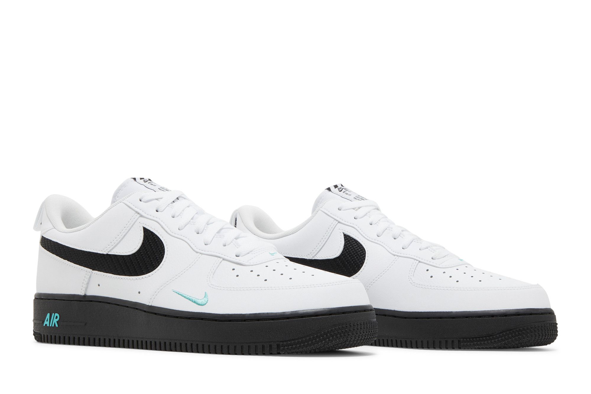 Achetez des Air Force 1 07 White Black Teal DR0155 100 GOAT FR