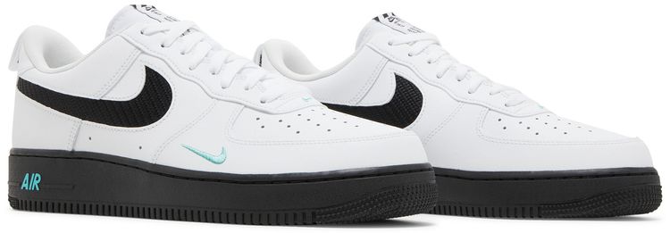Nike Air Force 1 07 White Black Teal