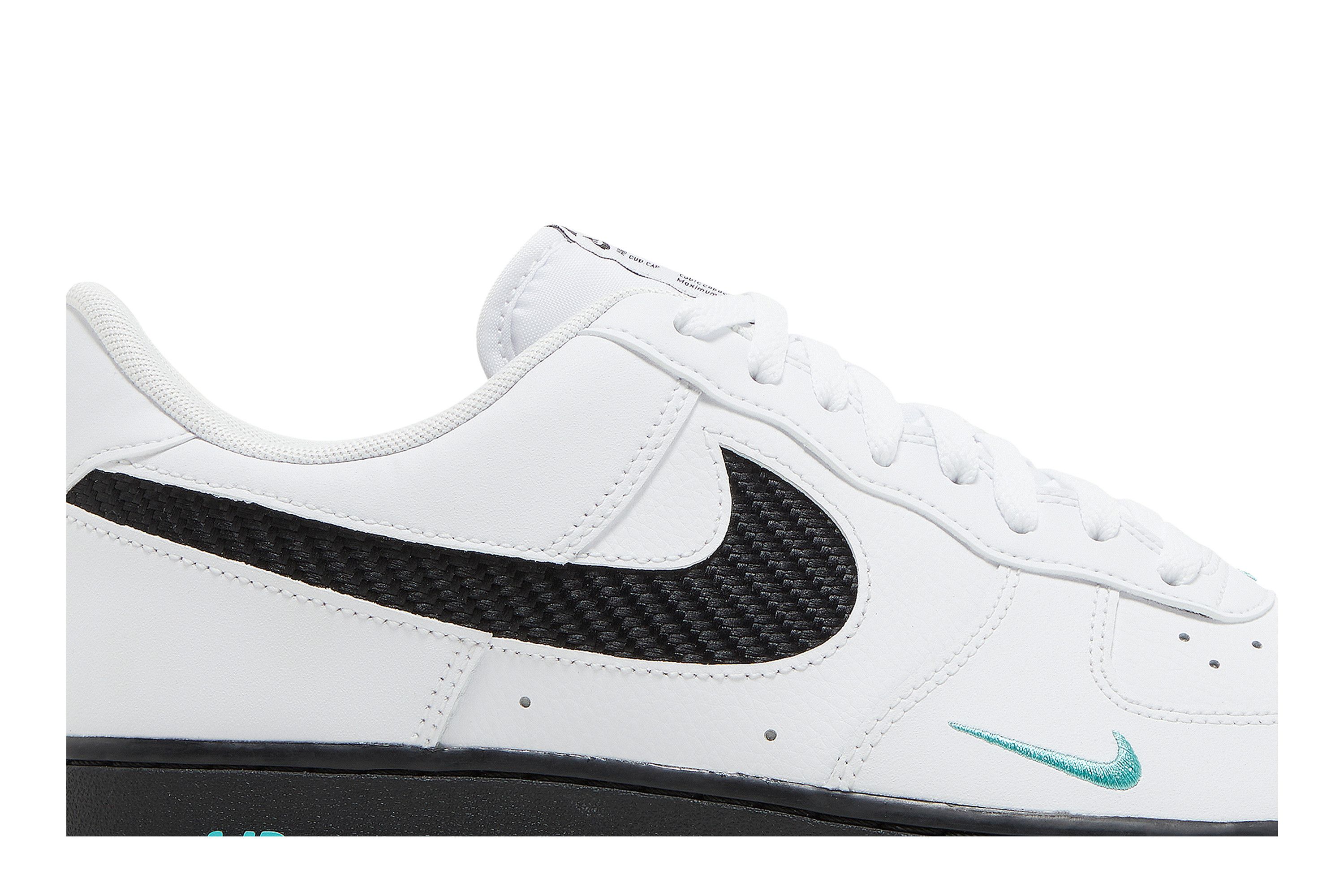 Black and teal air force 1 shop