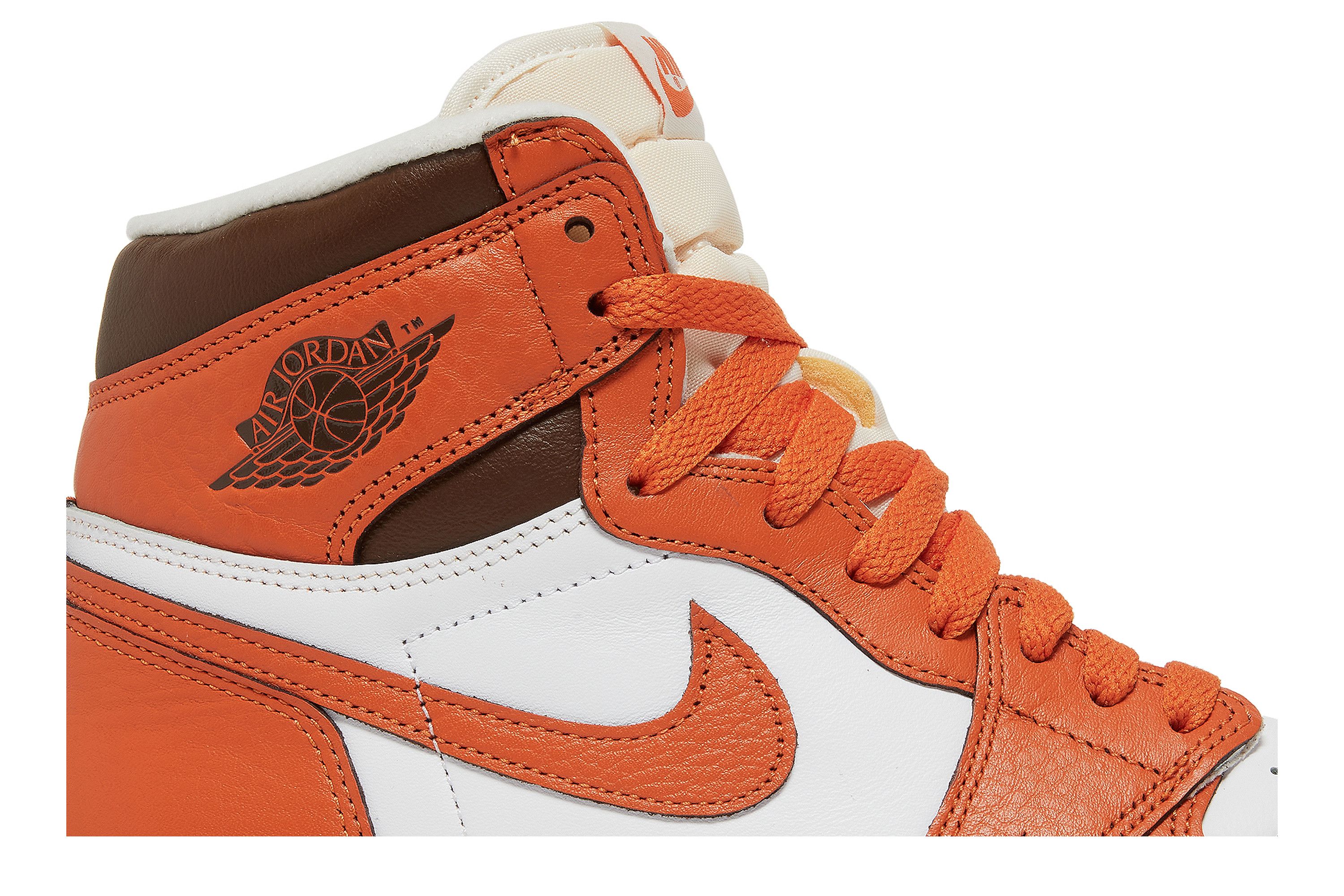 Orange and brown jordans online
