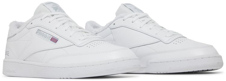 atmos x FR2 x Reebok Club C 85 White Grey