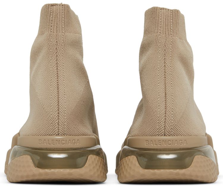 Balenciaga Speed Sneaker Clearsole   Beige