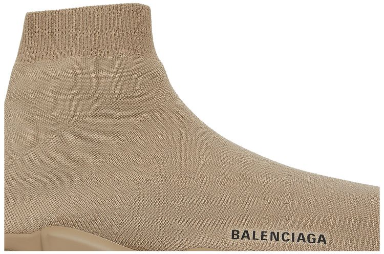 Balenciaga Speed Sneaker Clearsole   Beige