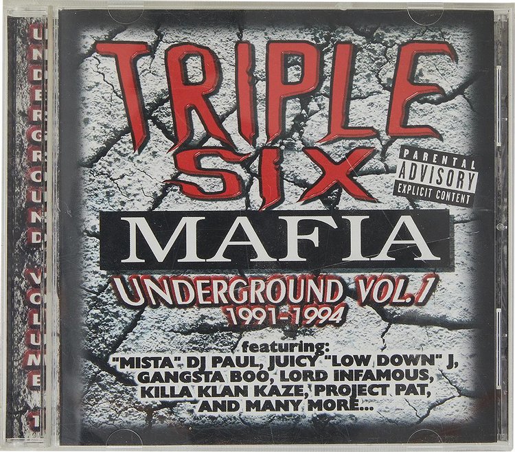 Pre-Owned Three 6 Mafia Underground Vol. 1: 1991–1994 CD 'Black'