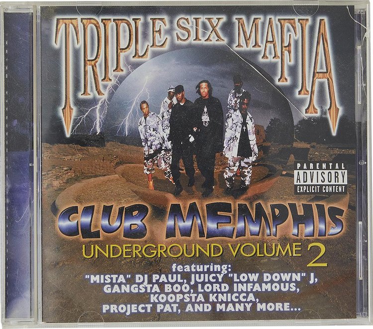 Pre-Owned Three 6 Mafia Club Underground Vol. 2: Club Memphis CD 'Multicolor'