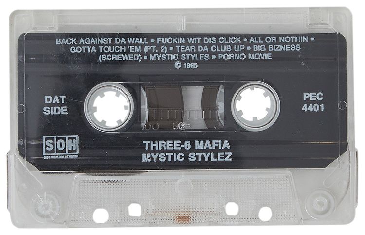 Pre Owned Three 6 Mafia Mystic Stylez Cassette Tape Black