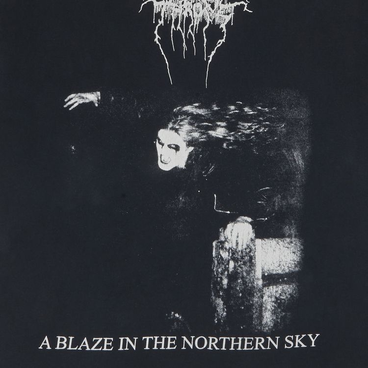 Dark Throne A Blaze In The Northern Sky Tee Black