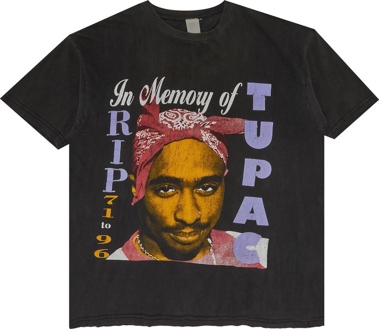 RIP Tupac Tee 'Black'