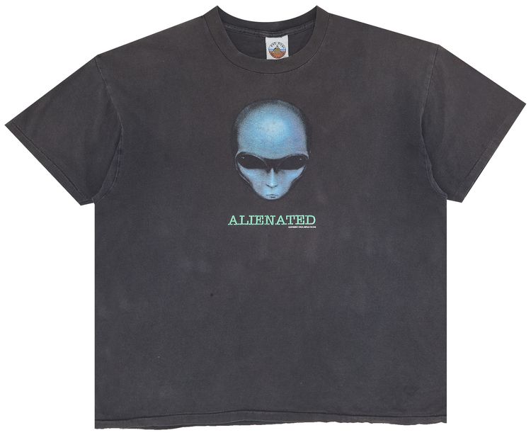 Vintage Alienated Tee Black