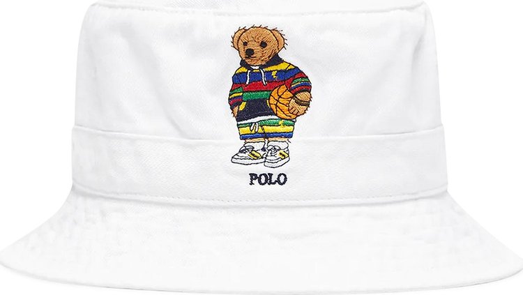 Polo Ralph Lauren Polo Bear Bucket Hat 'Pure White'