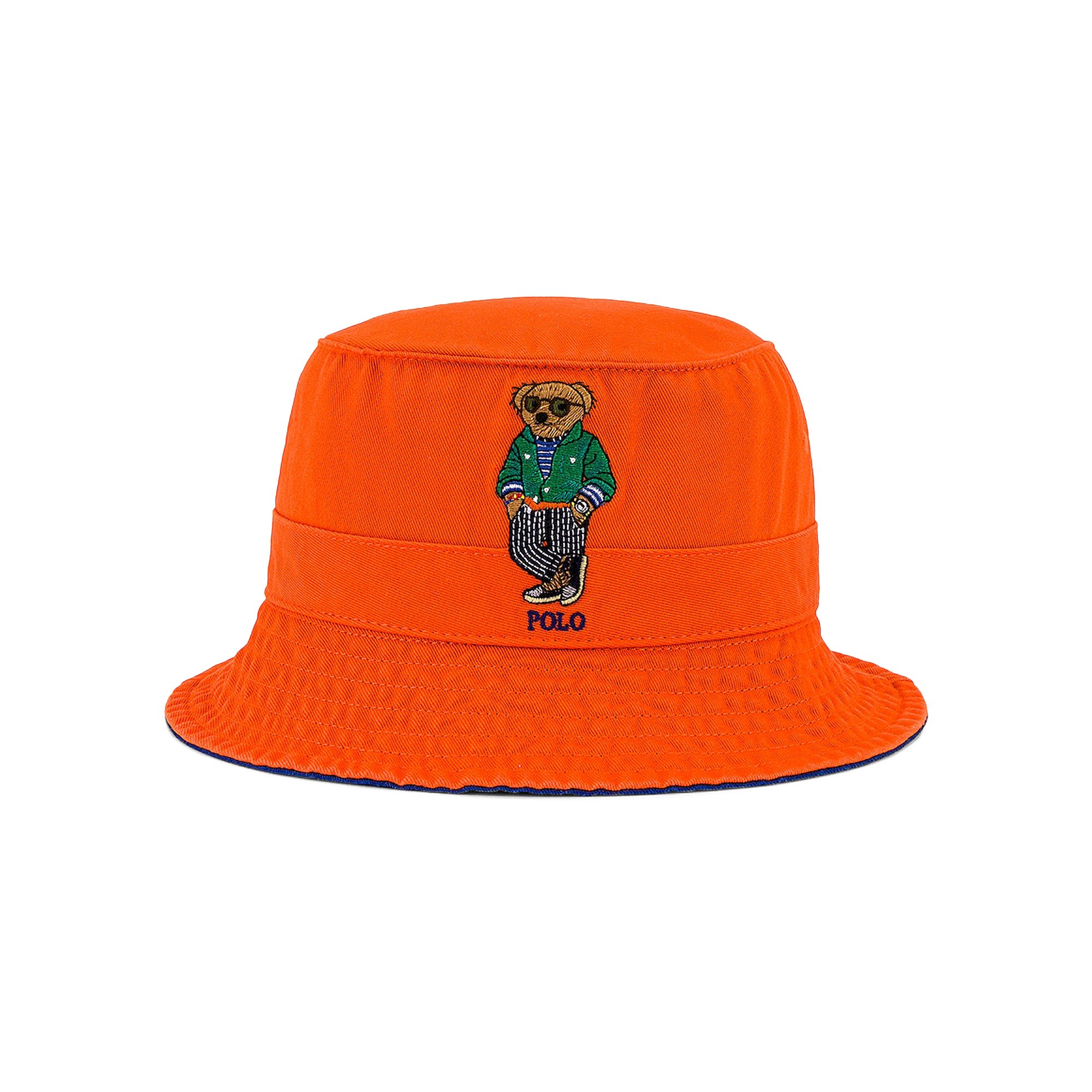 Buy Polo Ralph Lauren Polo Bear Bucket Hat 'Sailing Orange