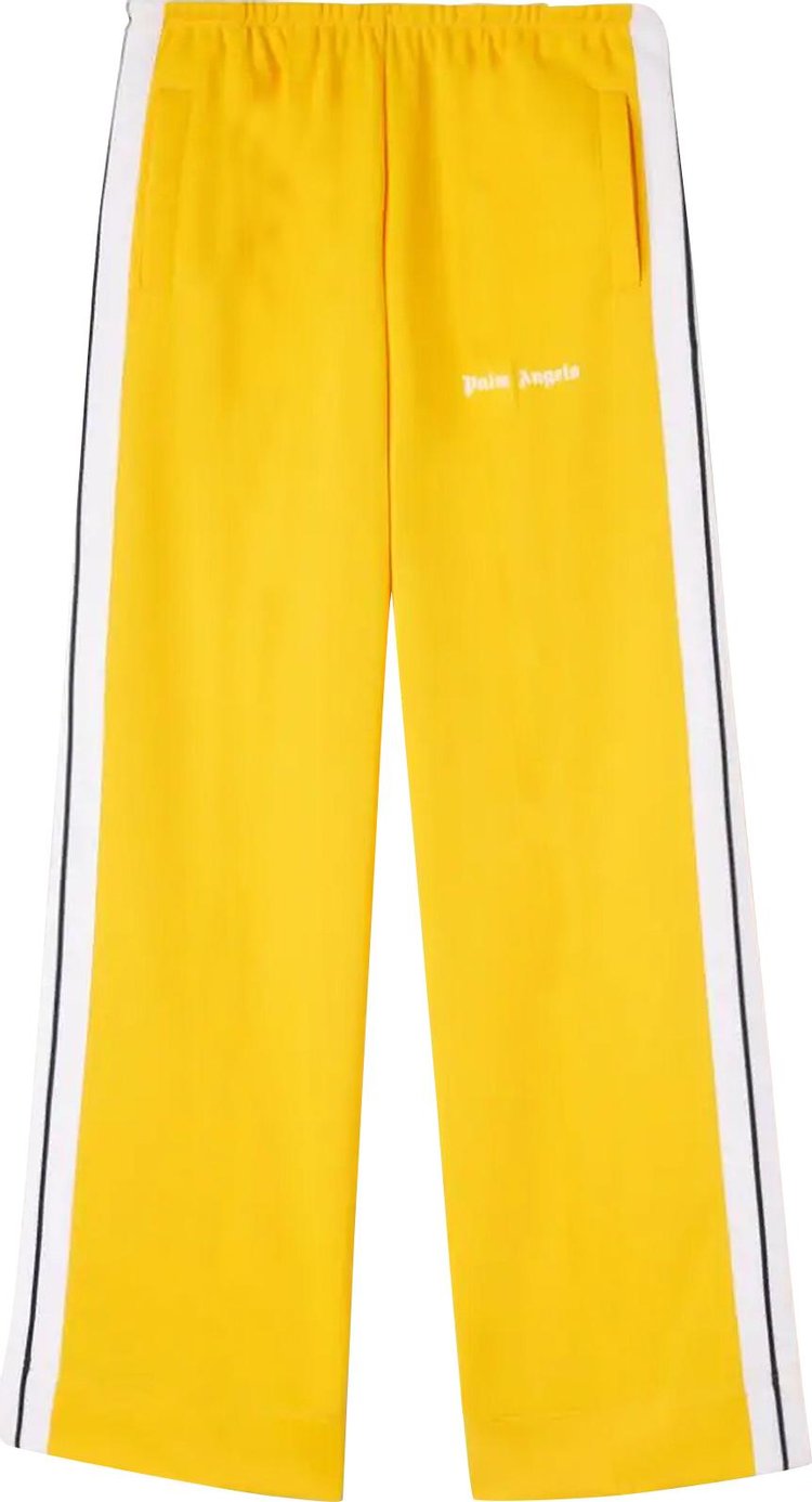 Palm Angels Loose Track Pants YellowWhite