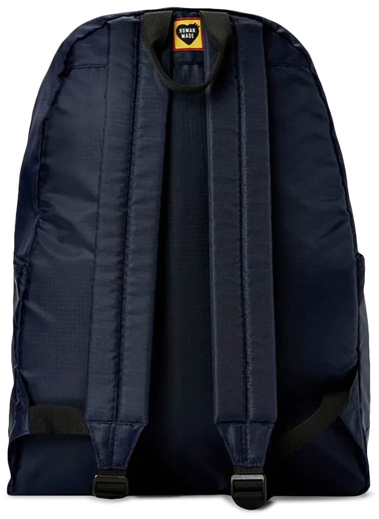 Human Made Nylon Ripstop Heart Backpack Navy