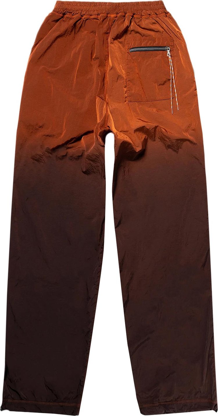 Aries Spray Dyed Windcheater Pants Orange