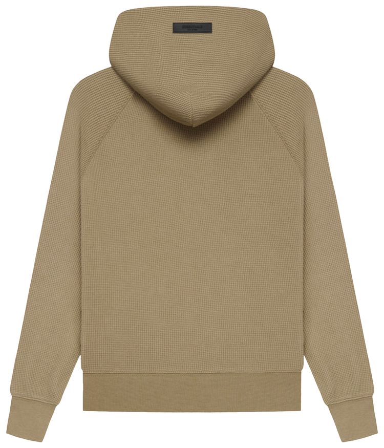 Fear of God Essentials Kids Waffle Henley Hoodie Oak