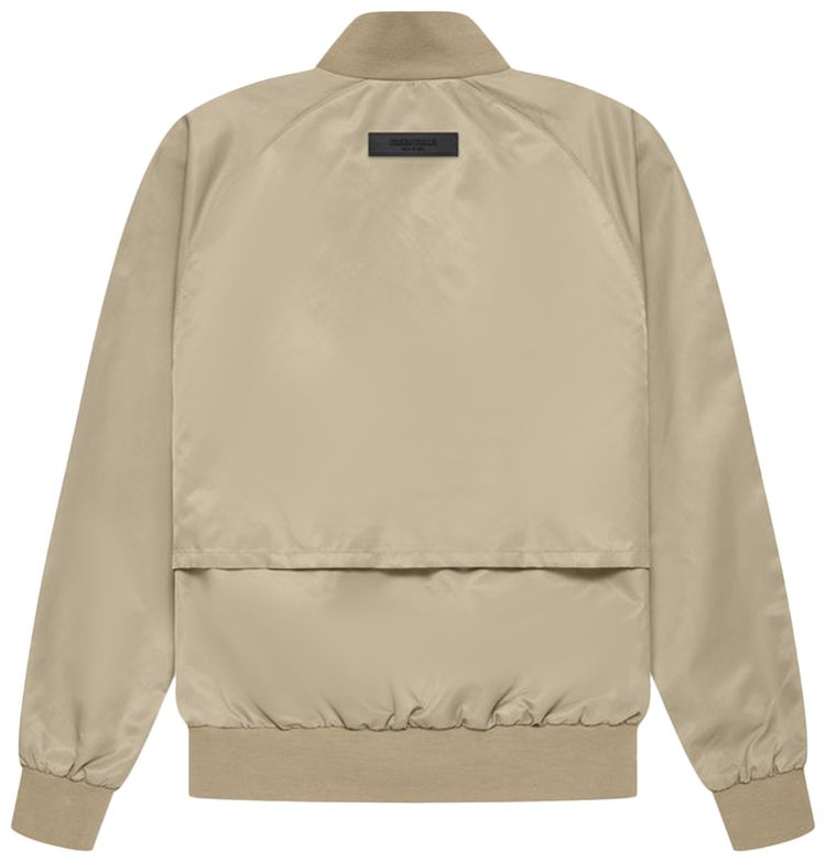 Fear of God Essentials Kids Baseball Jacket Oak