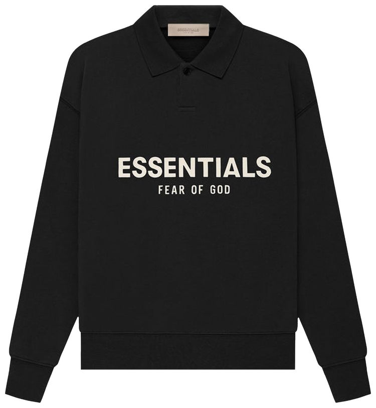 Fear of God Essentials Kids Essentials Long Sleeve Polo Stretch Limo