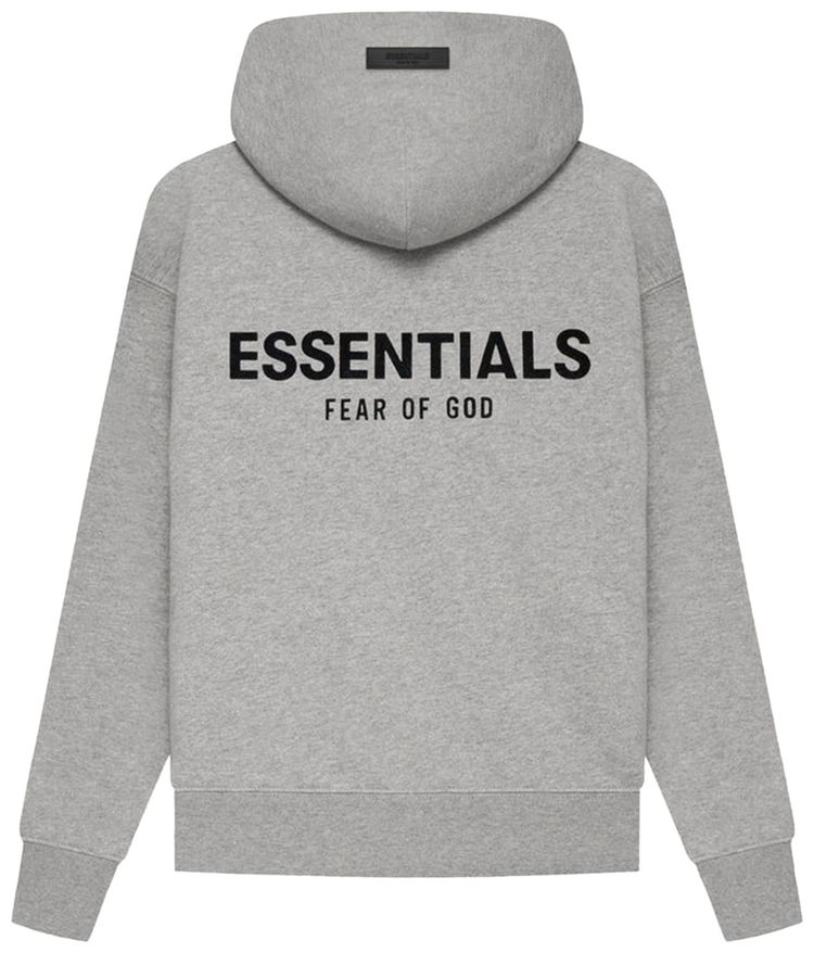 Fear of God Essentials Kids Essentials Hoodie Dark Oatmeal