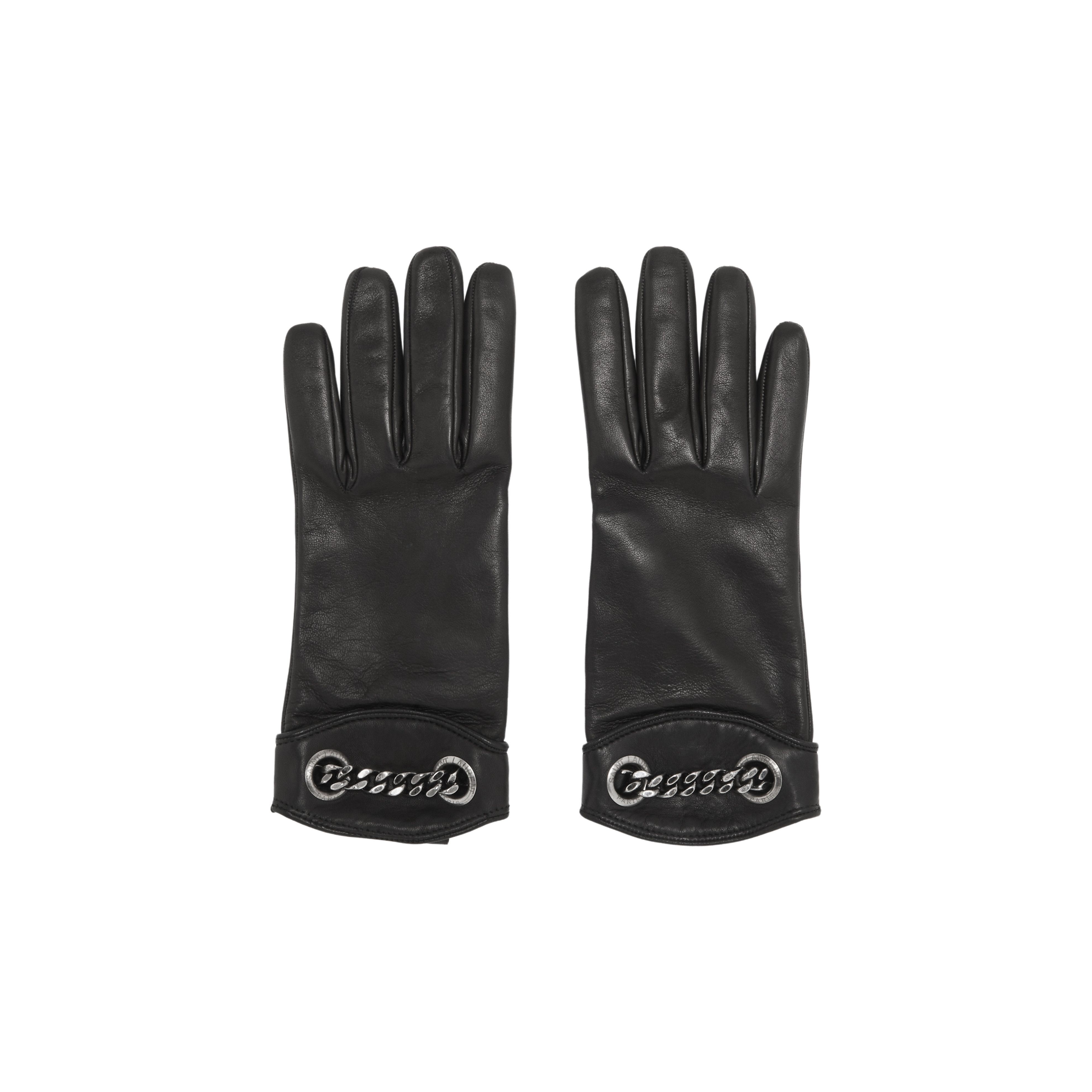 Buy Saint Laurent Gloves 'Black' - 676909 3YI53 1081 | GOAT