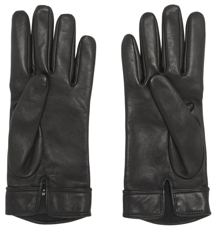 Saint Laurent Gloves Black