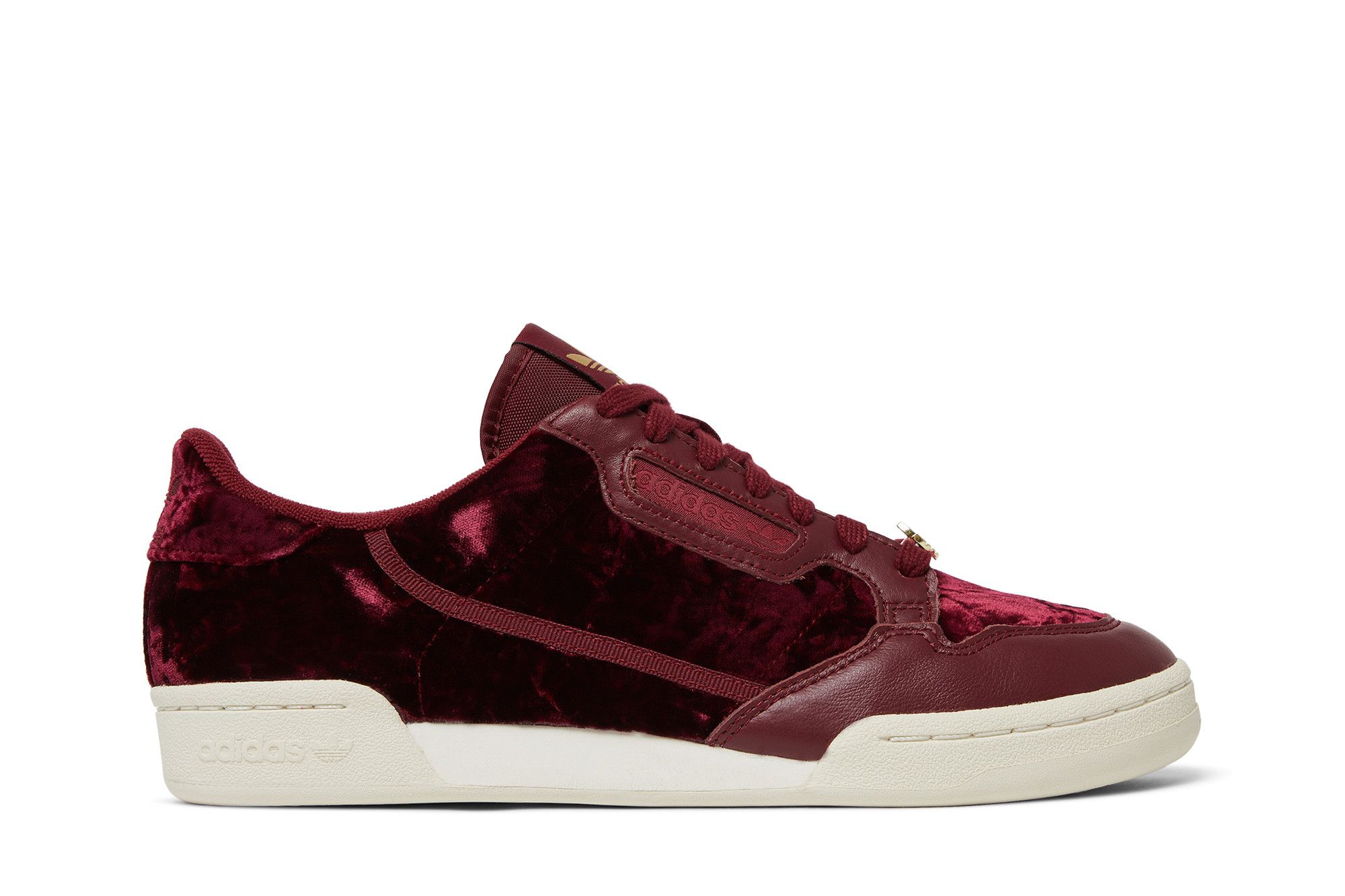 Adidas continental 80 burgundy suede on sale