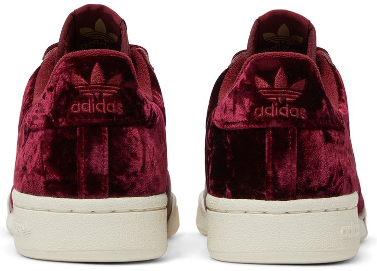 Adidas Continental 80 Velvet Pack   Burgundy