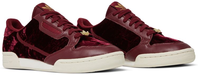 Adidas Continental 80 Velvet Pack   Burgundy