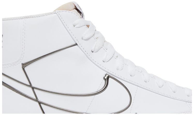 Nike Blazer Mid 77 White Metallic Pewter