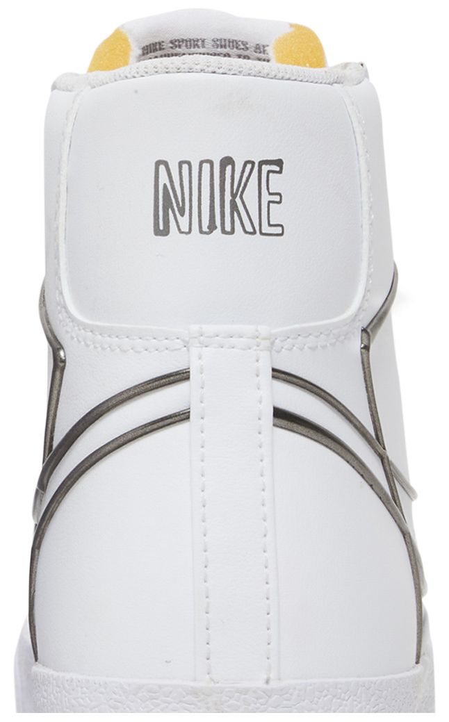 Nike Blazer Mid 77 White Metallic Pewter