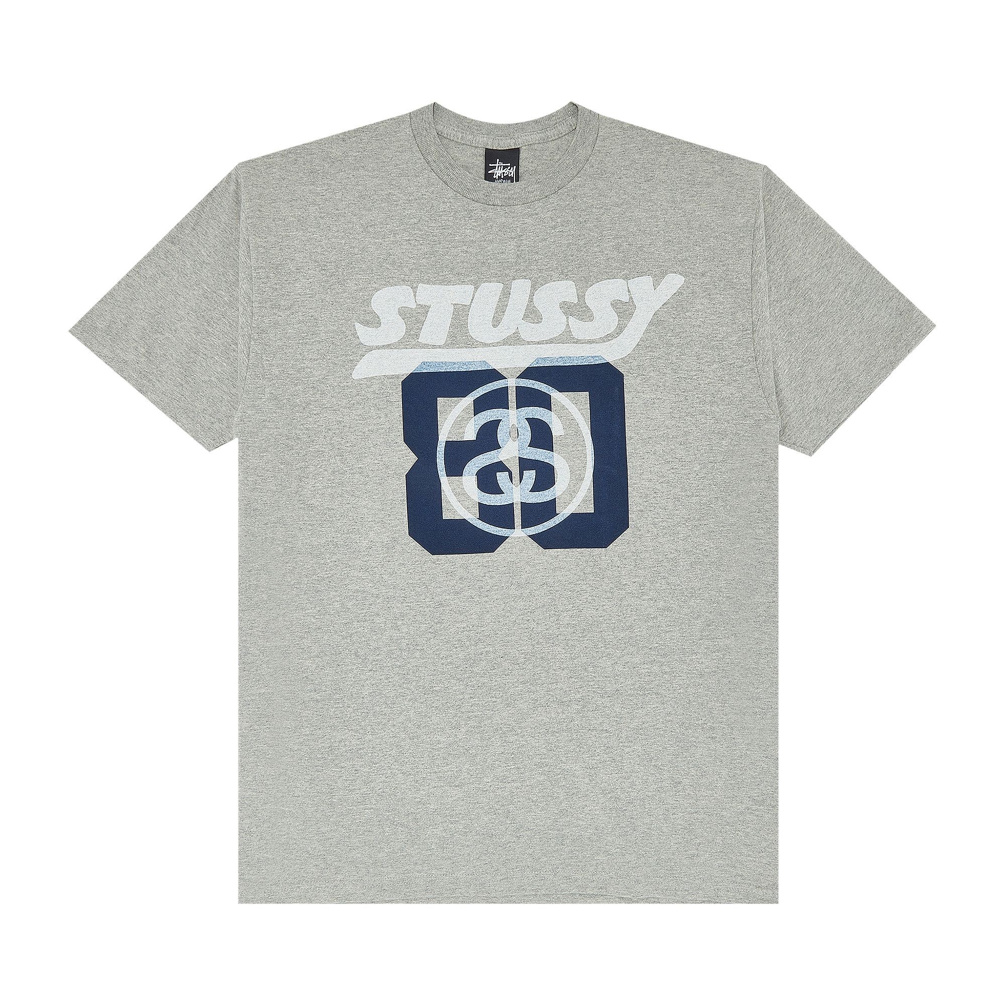Buy Stussy SS 80 Tee 'Grey Heather' - 0535 100000103S8T GREY