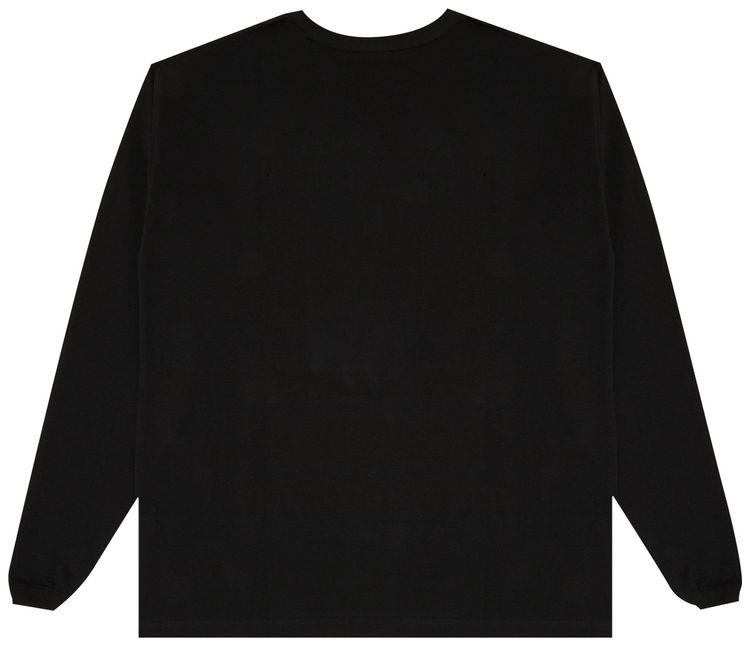Stussy Gear Script Tee Long Sleeve Black