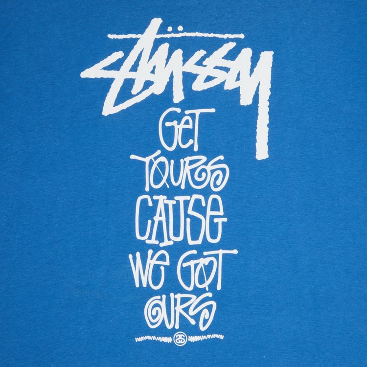 Stussy Get Yours Tee Royal Blue