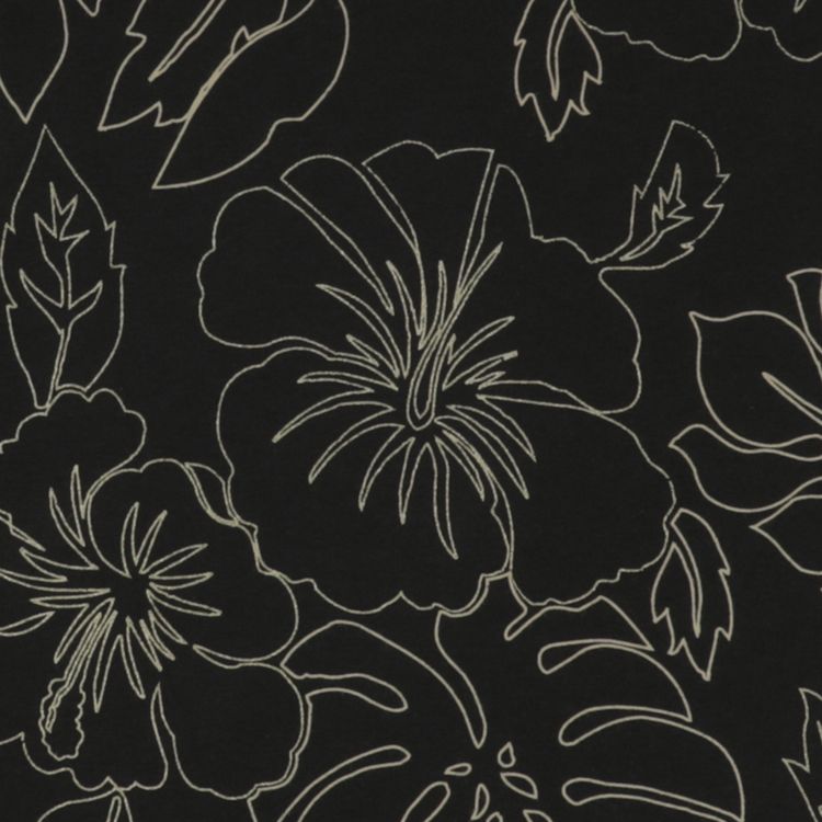 Stussy Gear Hawaiian Flower Tee BlackGold