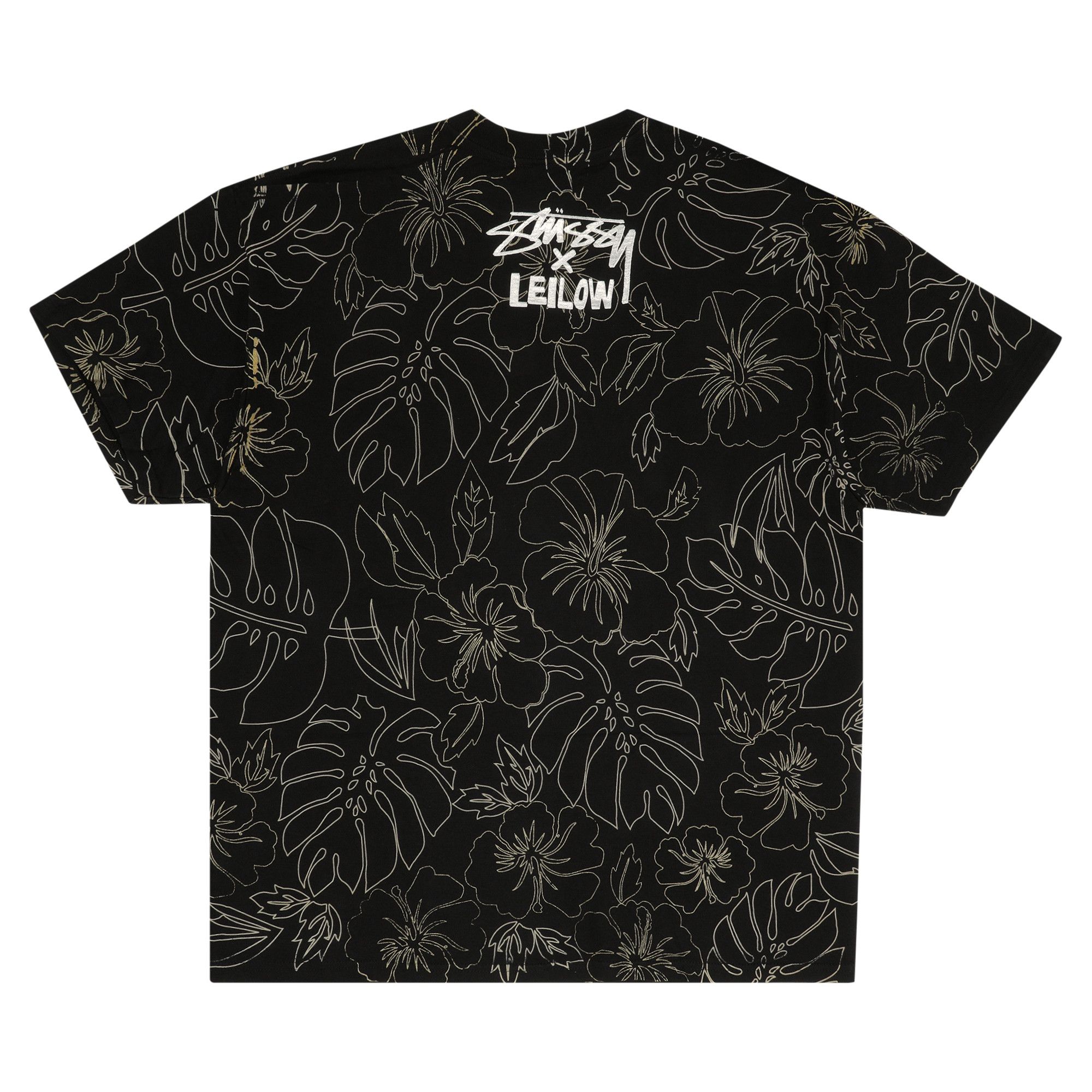 祝開店！大放出セール開催中 Gear Stussy Buy Hawaiian 0535 - 'Black/Gold' Tee Flower トップス
