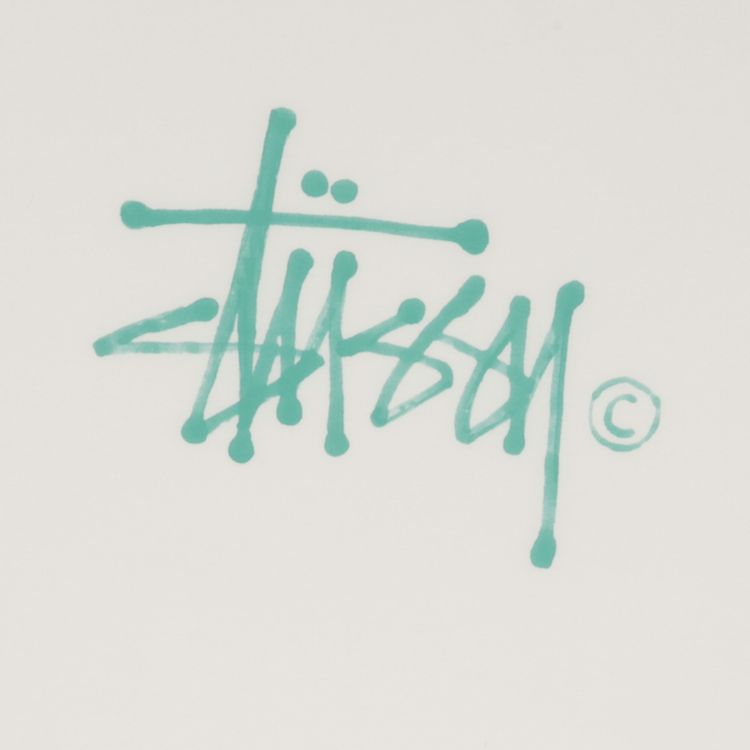 Stussy Water Stock Tee White