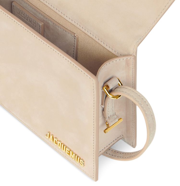 Jacquemus La Bambino Long Shoulder Bag Dark Beige