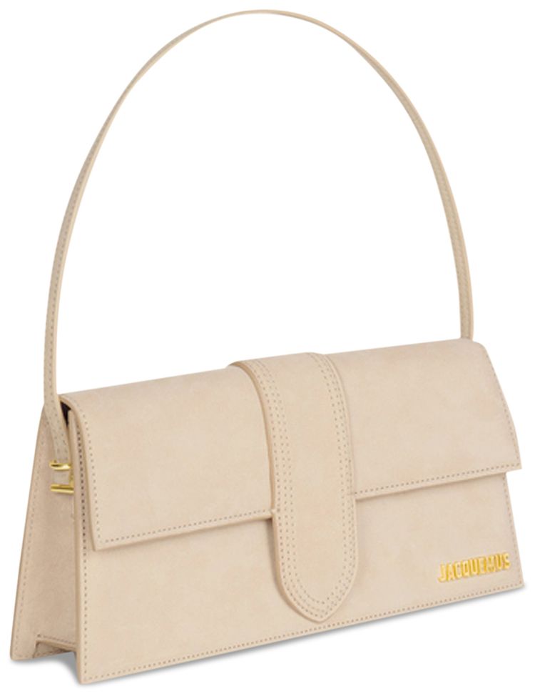 Jacquemus La Bambino Long Shoulder Bag Dark Beige