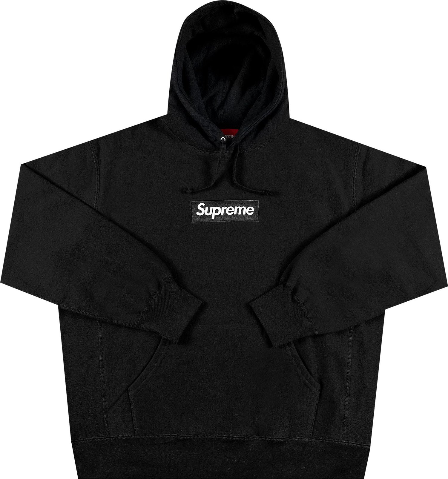 Buy Supreme Box Logo Hooded Sweatshirt Black Fw21sw35 Black Goat