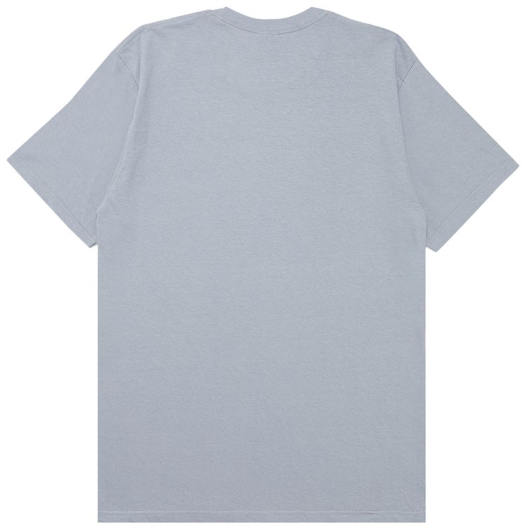 Stussy World Wide 1980 Multifont Tee Periwinkle Blue