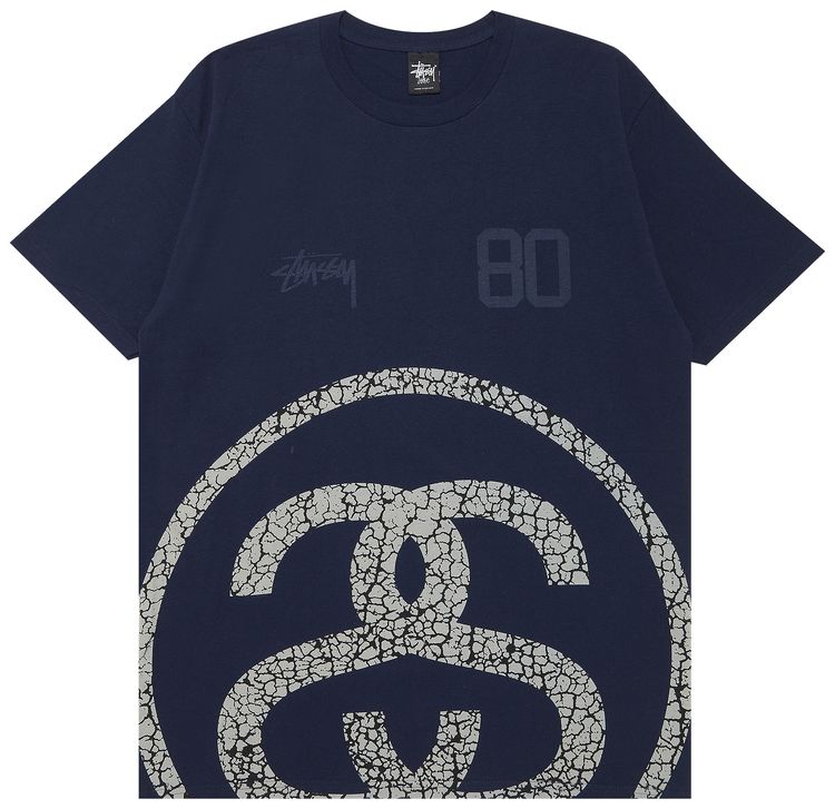 Stussy Elephant Link Tee Navy