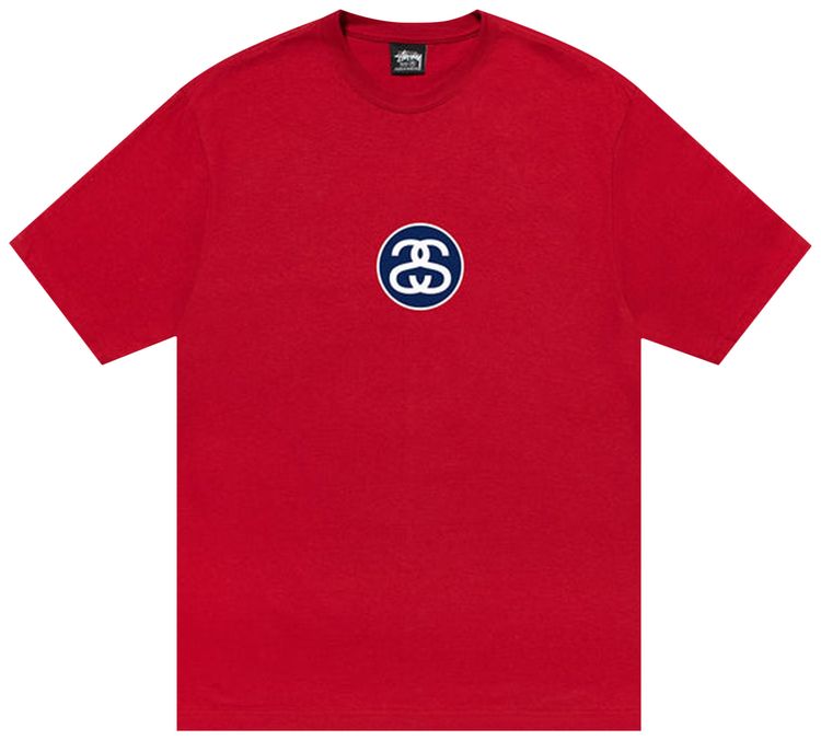Buy Stussy SS-Link Tee 'Dark Red' - 1904825 DARK | GOAT