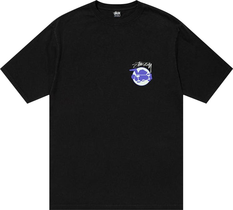 Stussy Skateman Tee Black