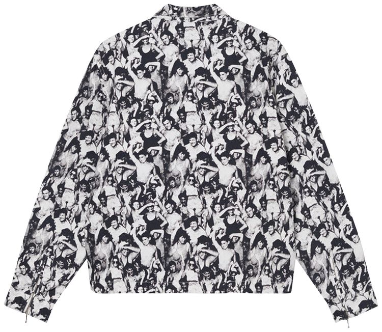 Stussy Beach Mob Bing Jacket Black