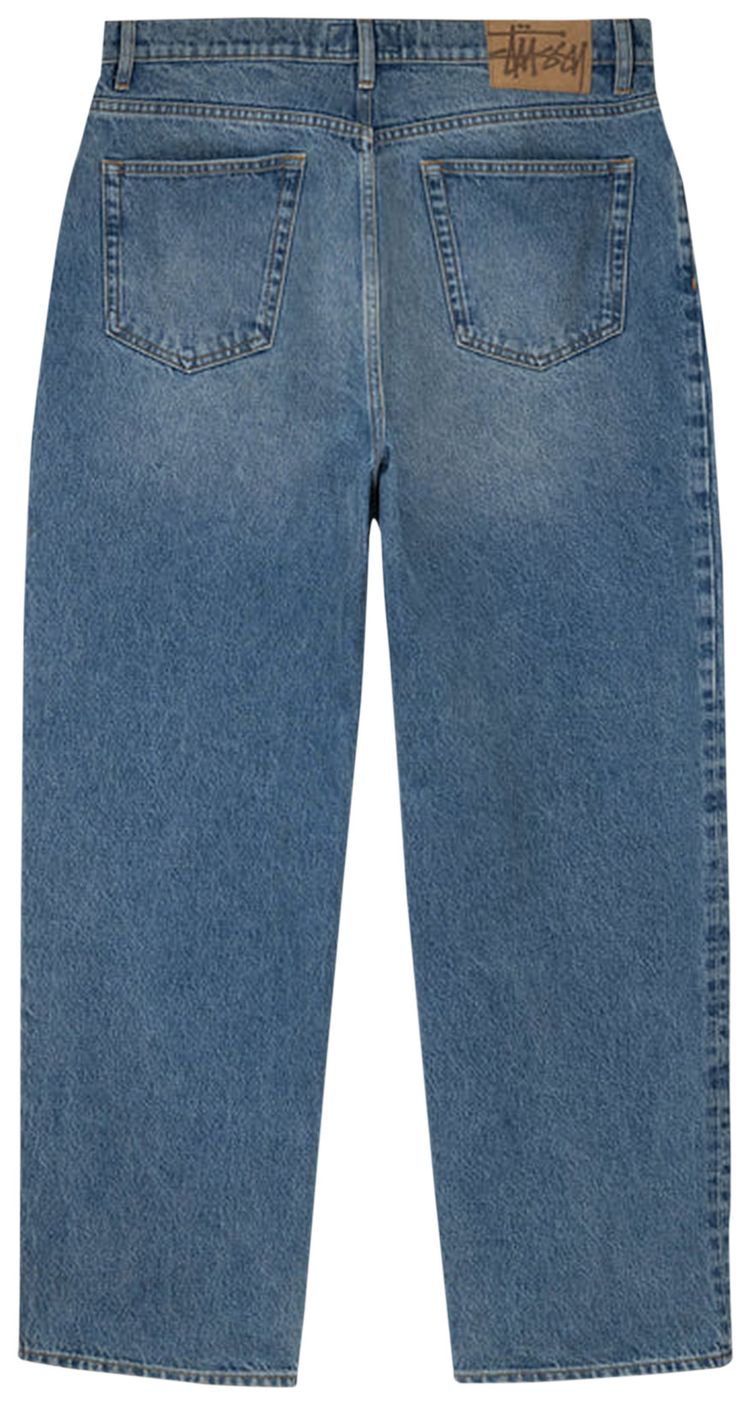 Stussy Denim Big Ol Jean Washed Blue
